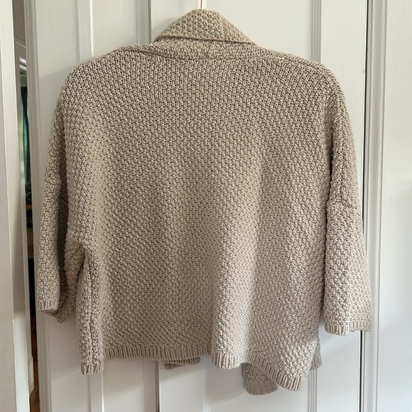 Loft short sleeve shawl collared cardigan - Picture 3 of 3